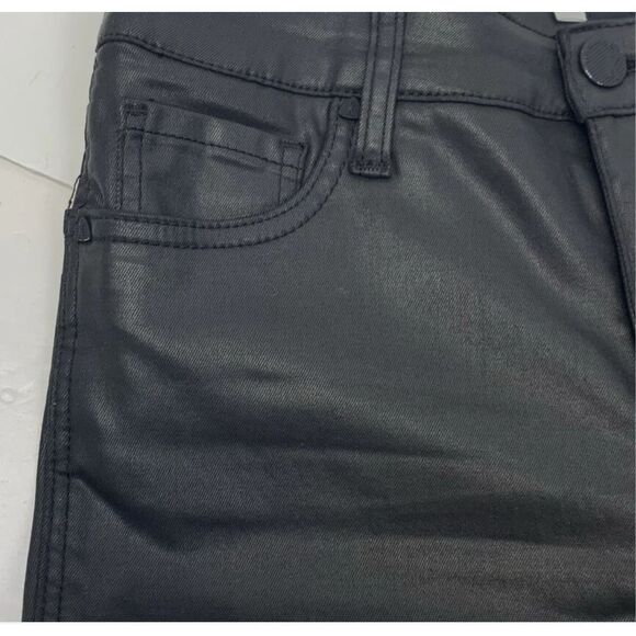 Kut from the Kloth NWT jeans size 12 mid rise Reese straight leg ankle - black c - Picture 4 of 6